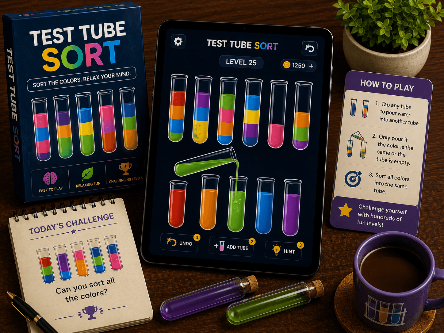 Test Tube Sort